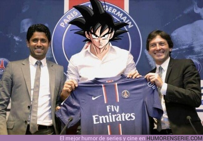 78880 - El PSG ficha también a Goku y se unirá a Messi, Neymar, Ramos y compañía. De locos la plantilla que han formado en Paris, por @ShenronZ_