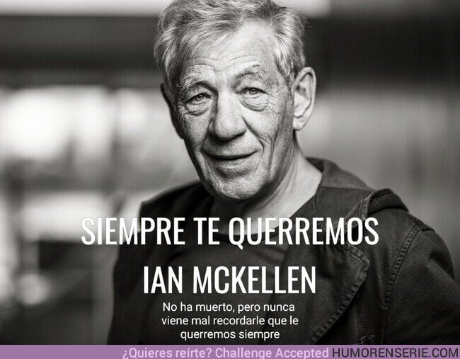 79379 - Siempre te querremos, Ian McKellen