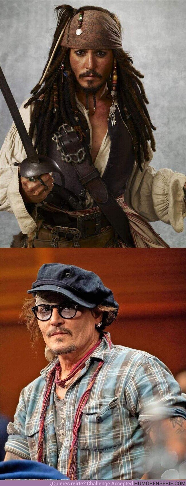 81733 - Johnny Depp habla sobre la importancia que tiene el personaje de JACK SPARROW para el:“No necesito una empresa detrás para interpretar al capitán Jack Sparrow, puedo llevarlo conmigo a donde quiera y nadie me lo puede quitar”.