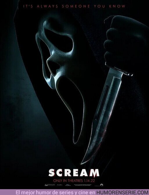 82581 - l Primer póster oficial de #Scream5, el trailer ya se filtró pero lo tendremos de forma oficial el martes