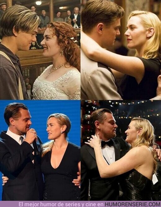 82747 - Sin importar si es ficción o realidad, Leonardo DiCaprio y Kate Winslet siempre se miran como si fueran magia