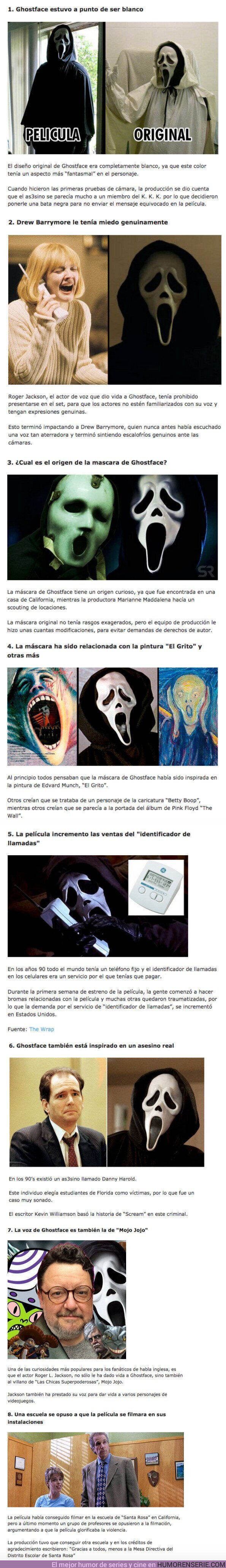 82816 - GALERÍA: 8 Curiosidades de “Ghostface” el terrible personaje de “Scream”