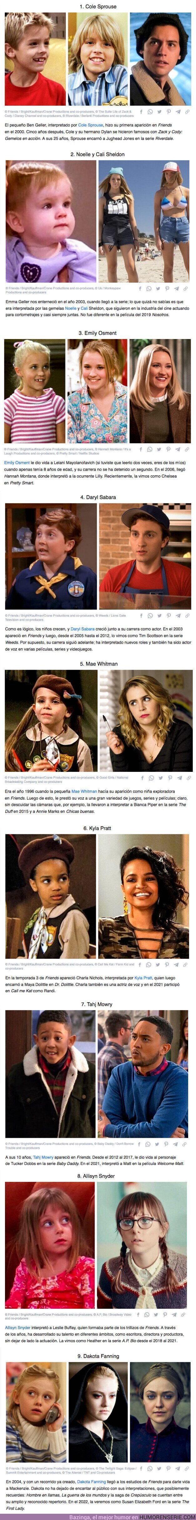 83636 - GALERÍA: 10 Niños actores cuya aparición en “Friends” fue un tremendo impulso para sus carreras