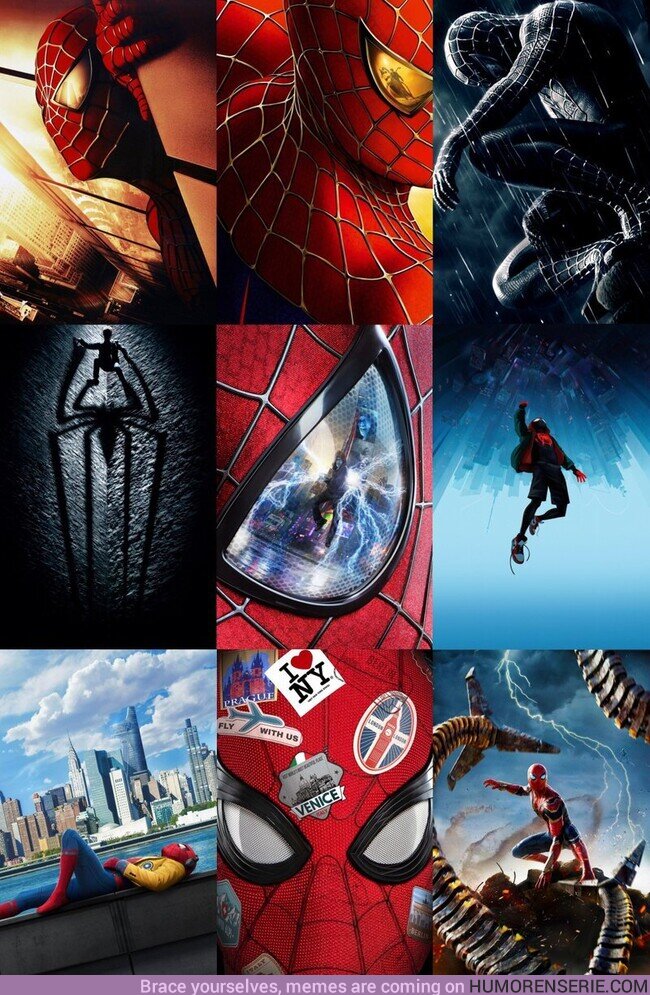 84185 - Los primeros pósters de todas las películas Spider-Man