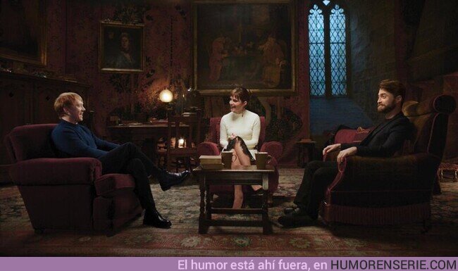 86193 - ¡Primera imagen oficial del reencuentro de Daniel Radcliffe, Emma Watson y Rupert Grint para el especial 20° aniversario de Harry Potter