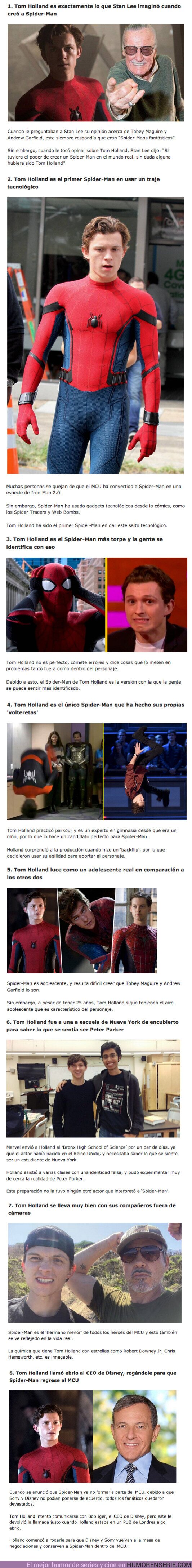 86731 - GALERÍA: 8 motivos por los que Tom Holland es el mejor Spider-Man