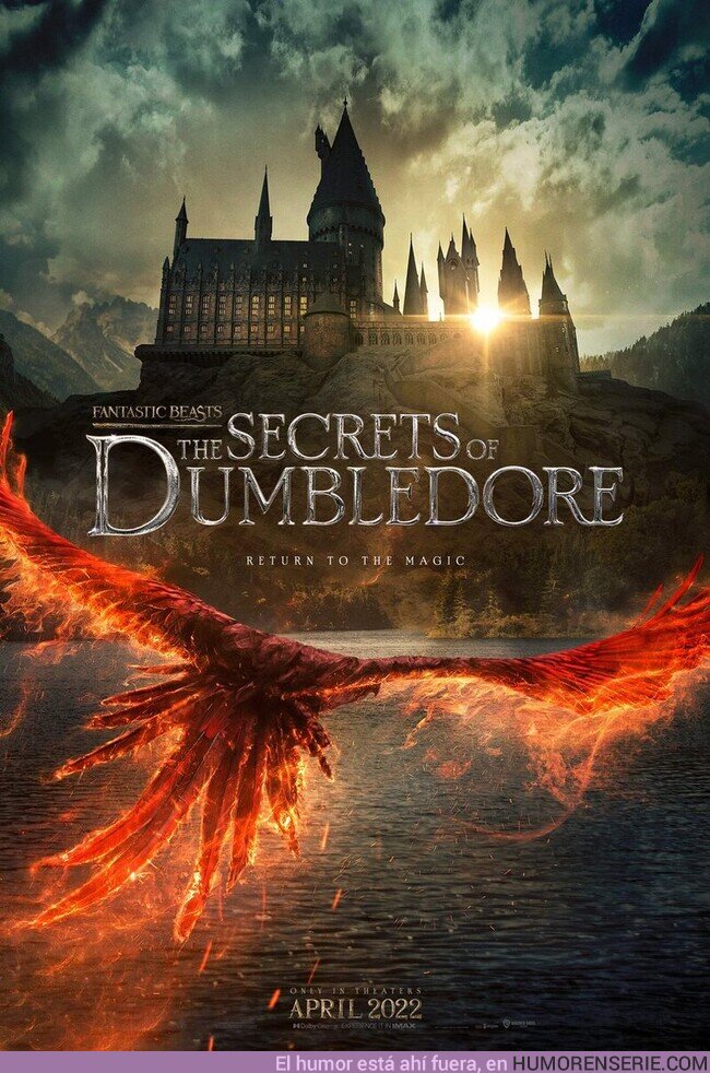 87015 - Póster oficial de “Animales Fantásticos: Los secretos de Dumbledore”