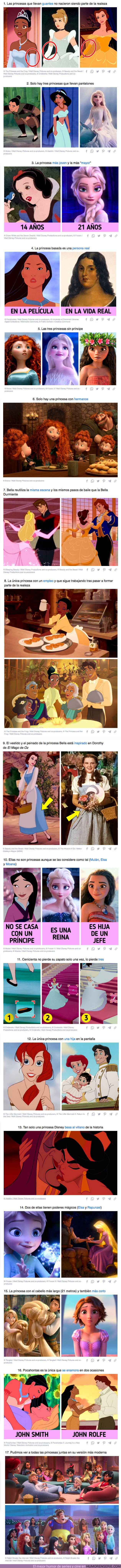 88549 - GALERÍA: 17 Datos que no sabías de las  princesas  Disney y sus películas