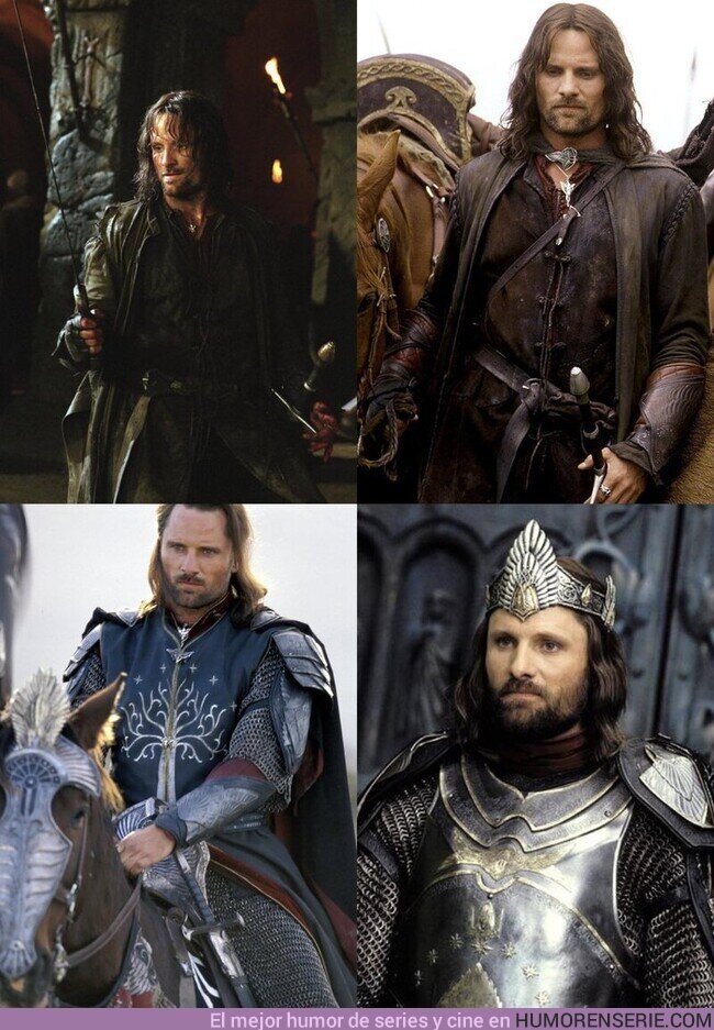 88603 - La evolución de Aragorn en El Señor de los Anillos
