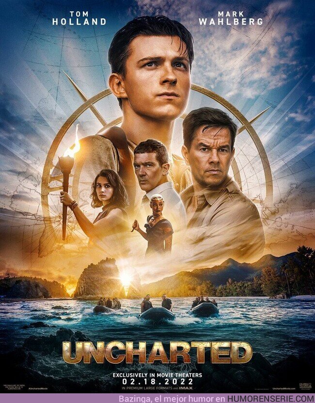 88953 - Nuevo póster de la película de #Uncharted