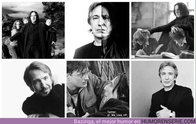 89212 - Gracias por interpretar a un maravilloso Severus Snape. Nunca te olvidaremos, Alan Rickman 