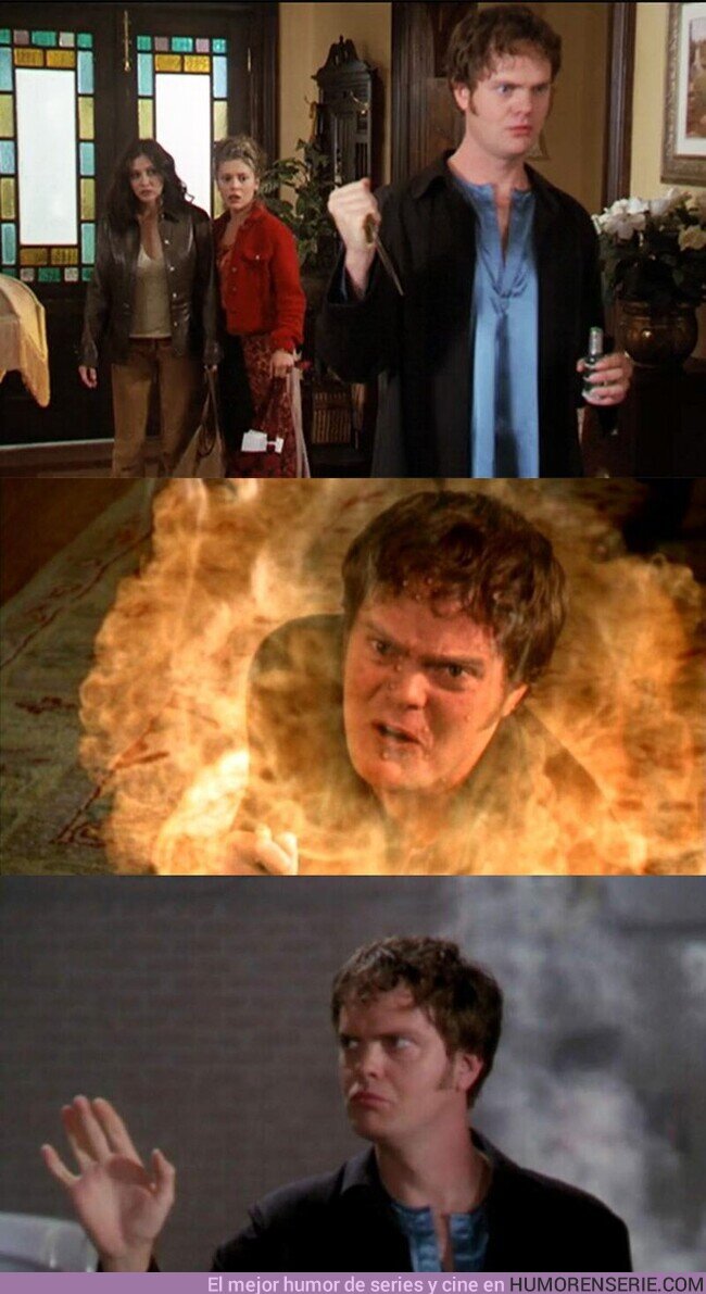 89319 - Dwight fue un demonio en las embrujadas.Flipando, por @superchocotw