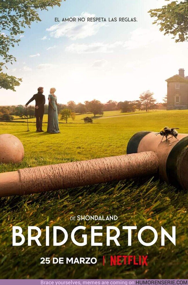 91522 - El amor no respeta las reglas.Primer póster de la segunda temporada de #Bridgerton.Estrena el 25 de marzo en #Netflix.