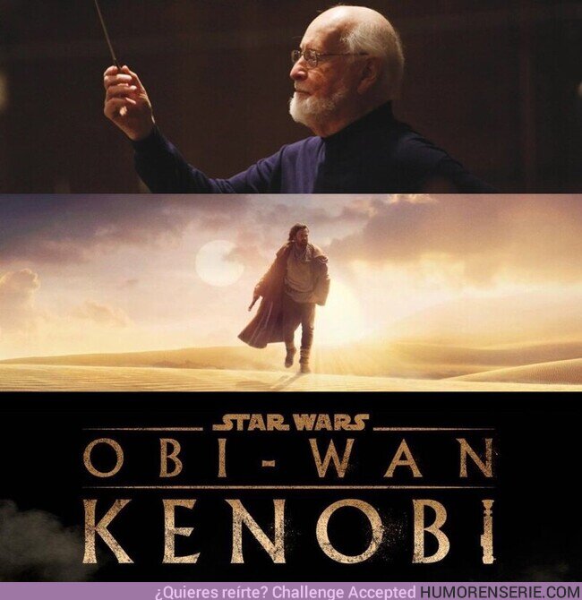 91705 - ¡BOMBAZO! ?? ¡Se ha confirmado que el maestro John Williams hará la música de la serie de Obi Wan Kenobi que llega el 25 de mayo! ¡Así lo reveló @Variety masters, muero de emoción! 