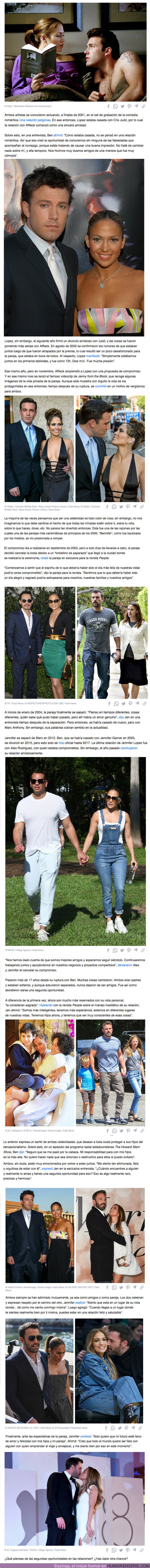 94081 - GALERÍA: Te contamos los secretos de la mágica historia de amor entre Jennifer Lopez y Ben Affleck que renació 20 años después