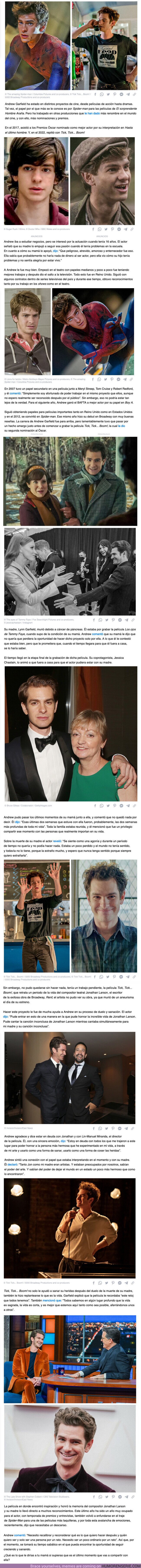 100435 - GALERÍA: Andrew Garfield honró la muerte de su madre al hacer el papel que lo llevó al Óscar