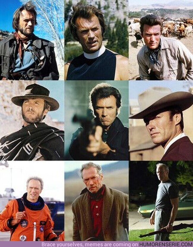 100488 - 92 años a sus espaldas convertido en uno de los más grandes.¿Cuál es vuestra favorita de Clint Eastwood?, por @EPiscinazo