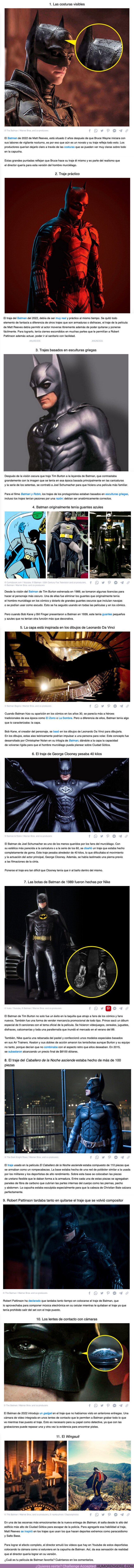 97609 - GALERÍA: 10 Hechos sobre los trajes de Batman que los directores planearon con todo detalle