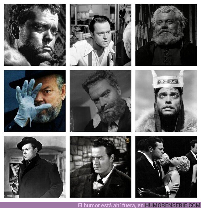 98273 - Orson Welles muchas veces tildado de actor histriónico, para mí era sensacional y su voz sin igual, por @cinepaticoblog