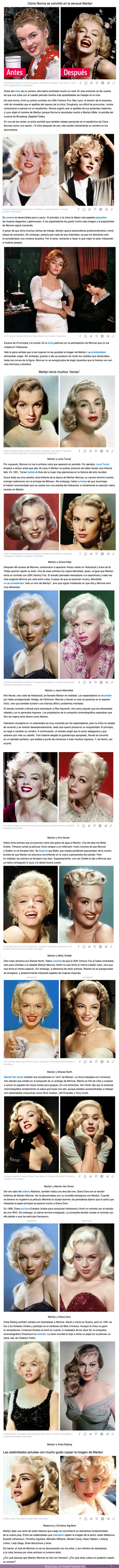 98895 - GALERÍA: Por qué Marilyn Monroe enloquecía a los espectadores, aunque había muchas otras actrices rubias que se parecían a ella