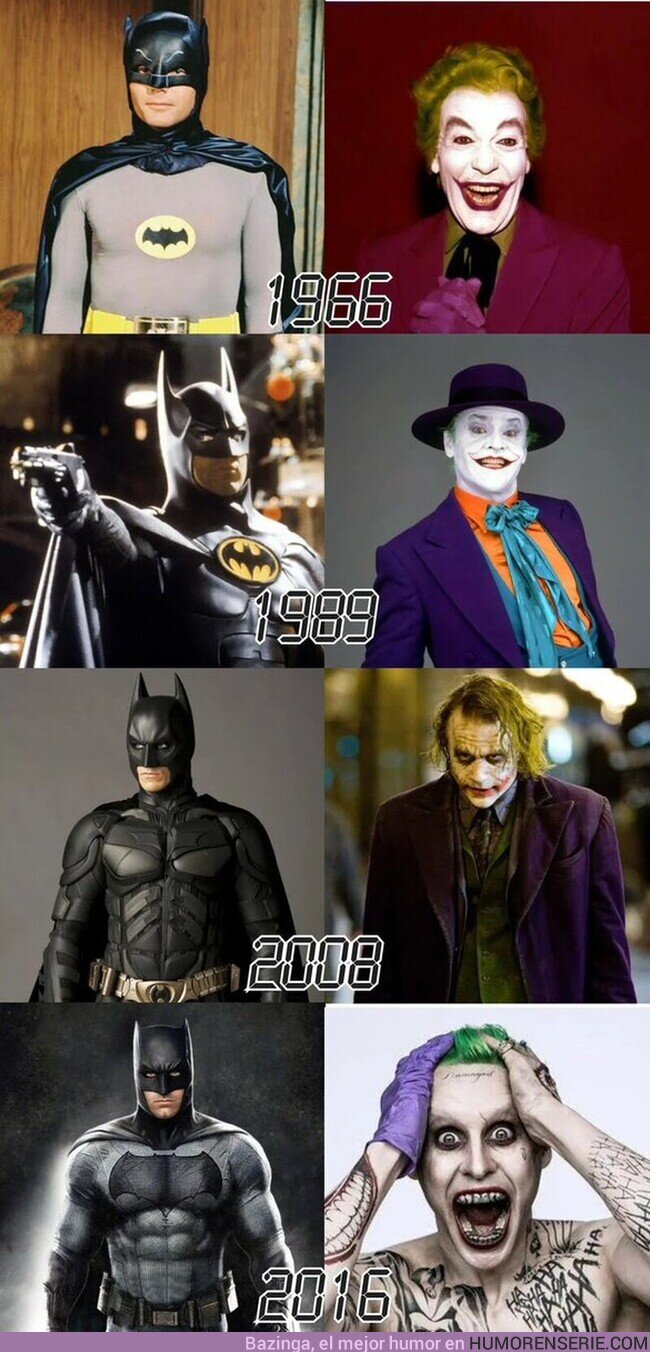 100656 - La evolución de la rivalidad entre #Batman y el #Joker , por @Jonathan__DC