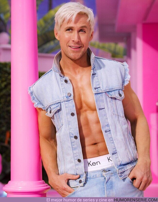 101857 - ¡Primera imagen de Ryan Gosling  como Ken en 'BARBIE'!  , por @GeekZoneGZ