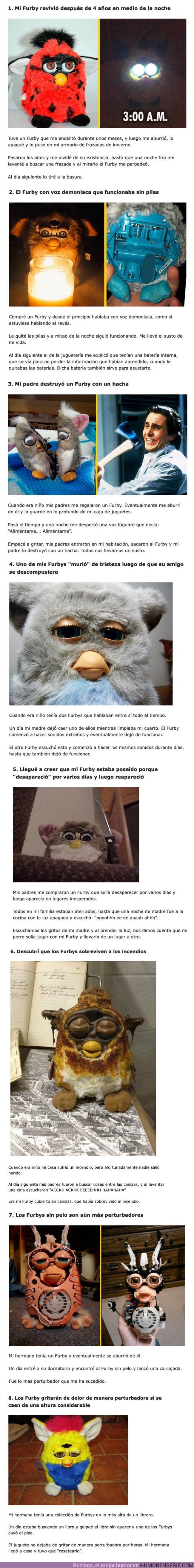 102584 - GALERÍA: 8 Personas cuentan la experiencia más aterradora que vivieron con sus ‘Furbys’