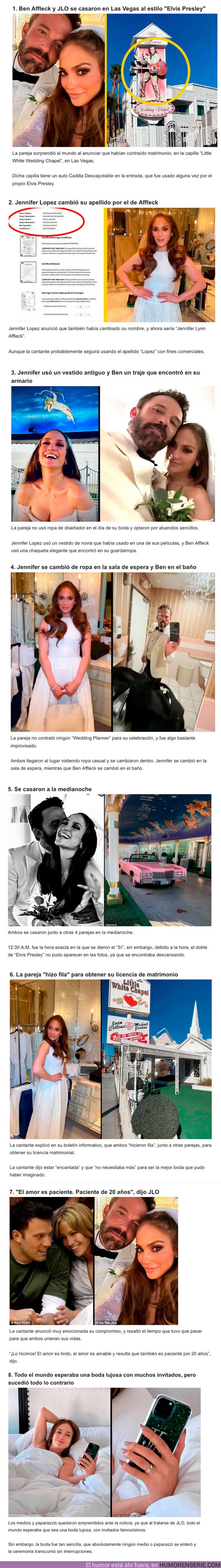 104136 - GALERÍA: 8 cosas locas que pasaron en la boda de Ben Affleck y Jennifer Lopez