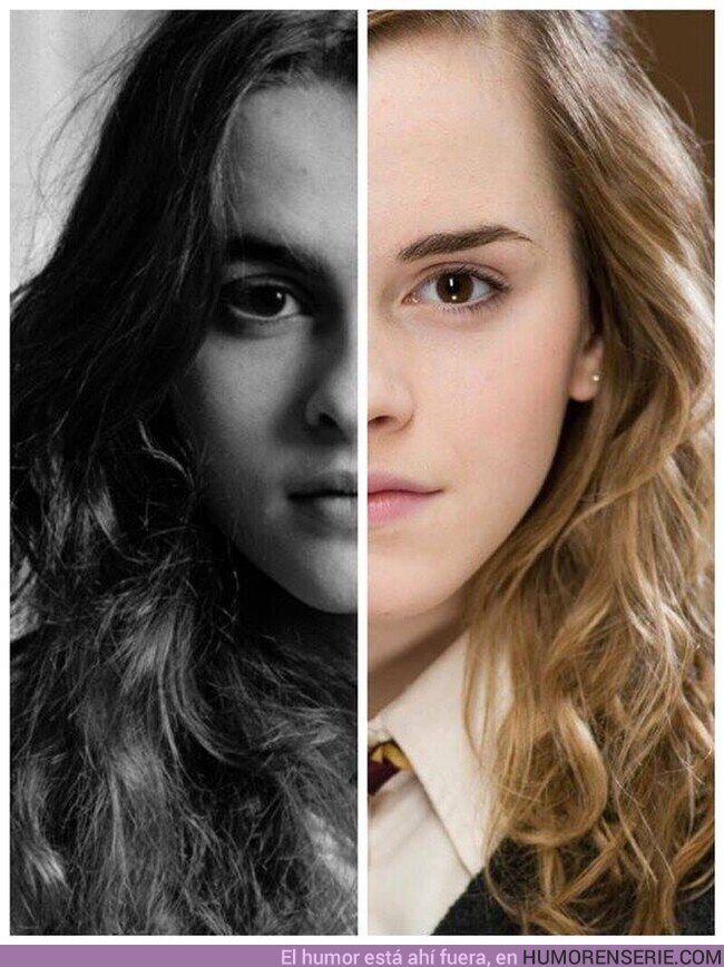 108362 - Helena Bonham Carter y Emma Watson cuando eran adolescentes.  , por @Harry_Potter_TM