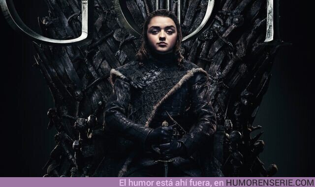 111422 - Tremendo rajadón de Maisie Williams (Arya Stark) contra el final de Juego de Tronos