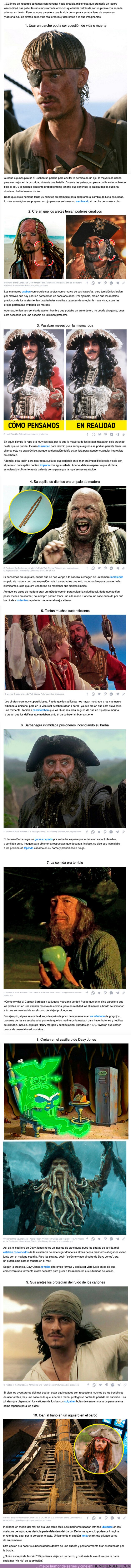 111850 - GALERÍA: 10 curiosidades de los piratas que muestran que la vida en altamar no era de película