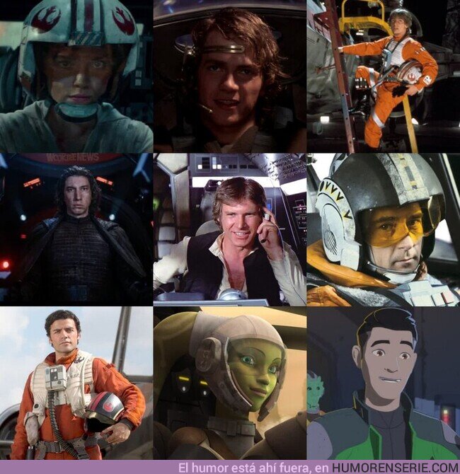 112183 - ¿A quién consideras como el mejor piloto de la galaxia? , por @WookieeNews