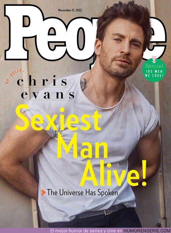 112205 - Ya no es solo el culo de América, ahora es también, según la revista People, el hombre vivo más sexy del mundo, por @UniversoAlex