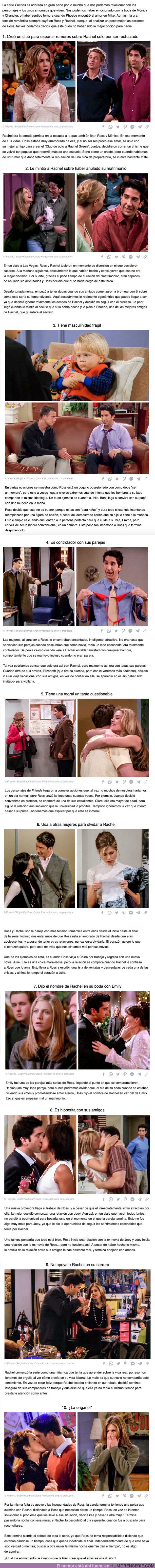 113111 - GALERÍA: 10 motivos por los que pensamos que Rachel no debió quedarse con Ross en vez de irse a Francia