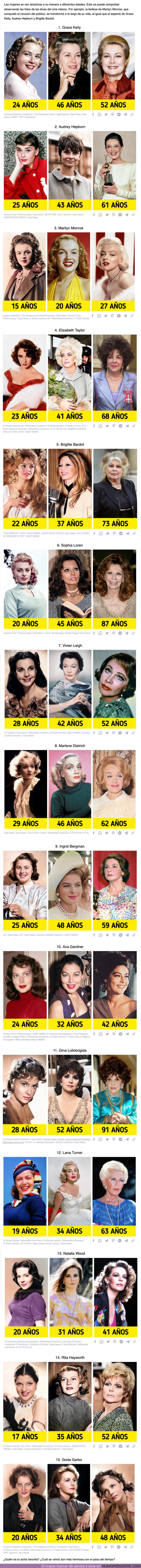 113375 - GALERÍA: 15 Hermosas actrices del cine clásico que demostraron que la edad solo es un número