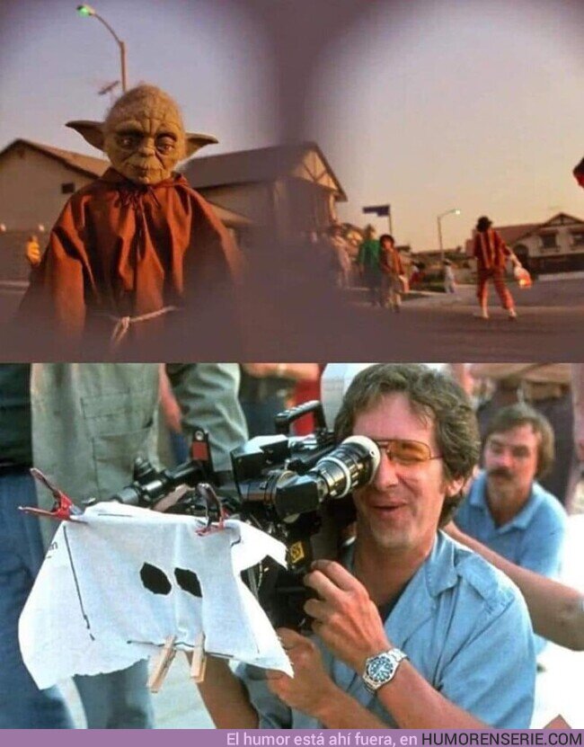 113446 - 10,5 millones de dólares de presupuesto y así grabó Spielberg una de las escenas más famosas de E.T.¡Genio! ❤️  , por @AjpLarox