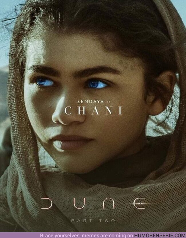 113684 - Zendaya es Chani en #Dune Parte 2. Disponible en octubre de 2023