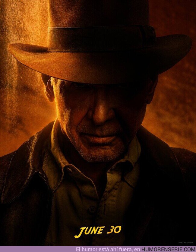 113734 - Póster oficial de la nueva película de Indiana Jones