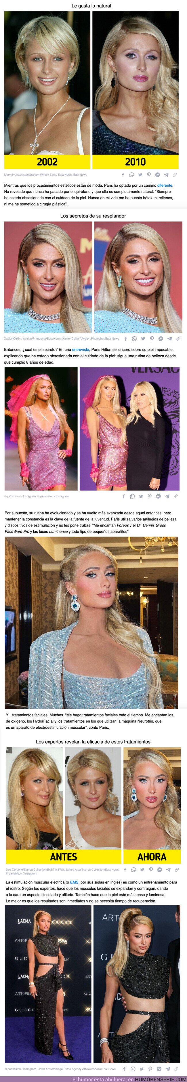 114172 - GALERÍA: Paris Hilton explica su secreto para estar así a los 41 años
