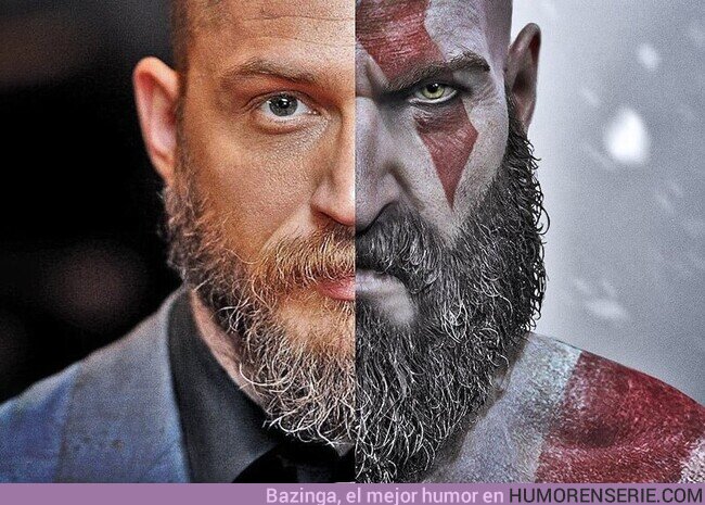 114785 - Nos pedimos a Tom Hardy como Kratos para la peli de God of War
