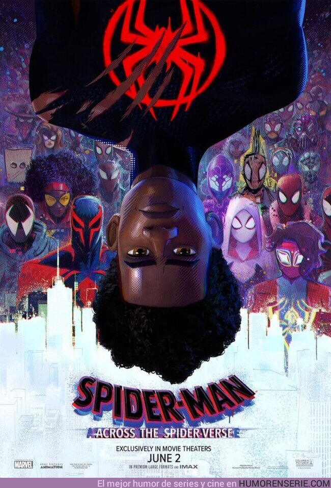115443 - ¡Primer poster oficial de #spidermanacrossthespiderverse! Estreno: 2/6/2023  , por @MarvelDato