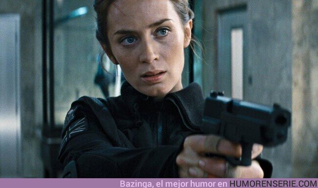115769 - Ni Henry Cavill ni Tom Hardy. Yo quiero a Emily Blunt como agente 007.  , por @_elPonyPisador