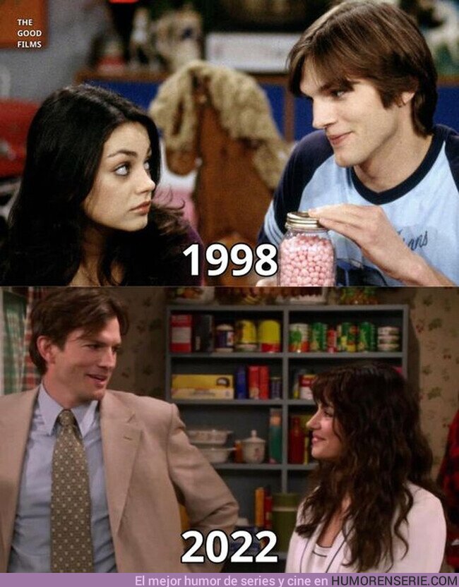 115885 - Mila Kunis y Ashton Kutcher, antes y ahora