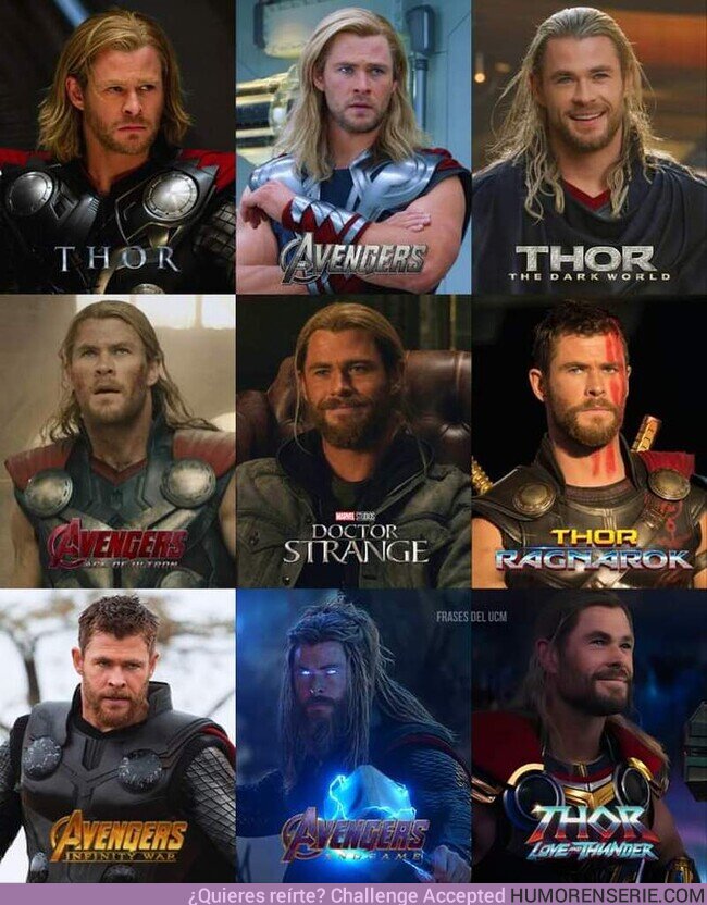 116012 - El mejor Thor es el de Infinity War y nadie me hará cambiar de opinión.#Avengers  , por @IniciativaV