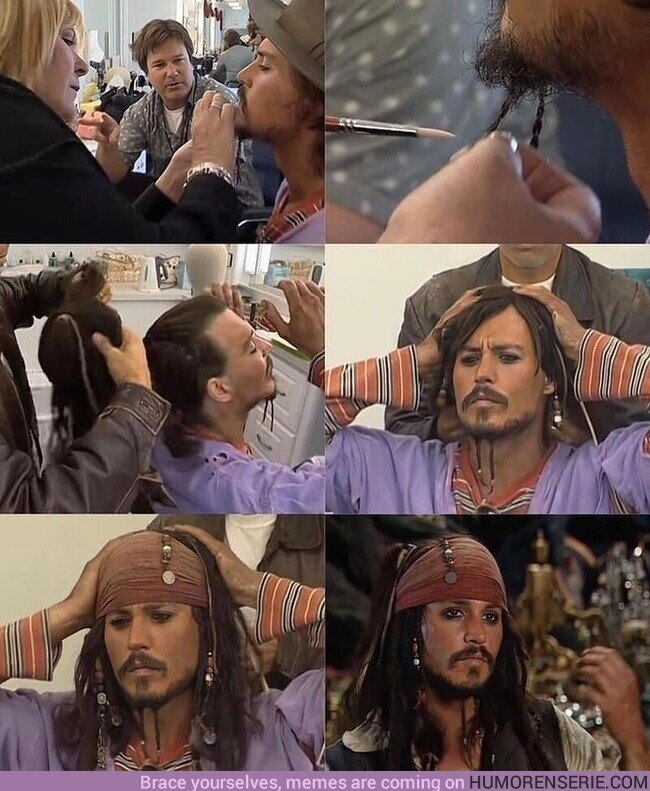116404 - El proceso de transformación de Jack Sparrow