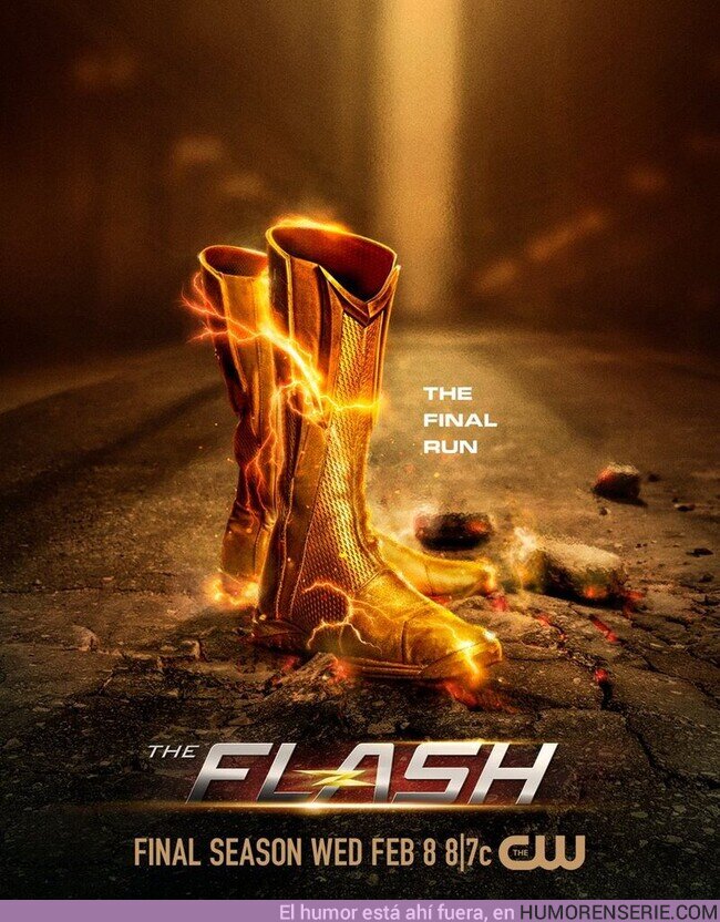 117016 - La serie de The Flash comienza su final el 8 de febrero.  , por @TheTopComics