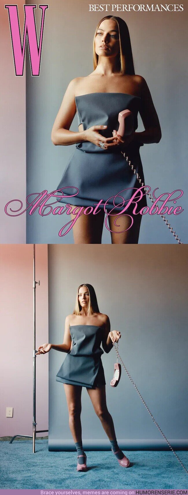 117424 - Margot Robbie para W Magazine 2023, por @GeekZoneGZ