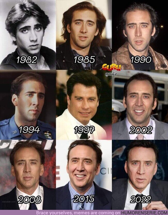 118208 - Nicolas Cage a través de los años  , por @LadyVenkman