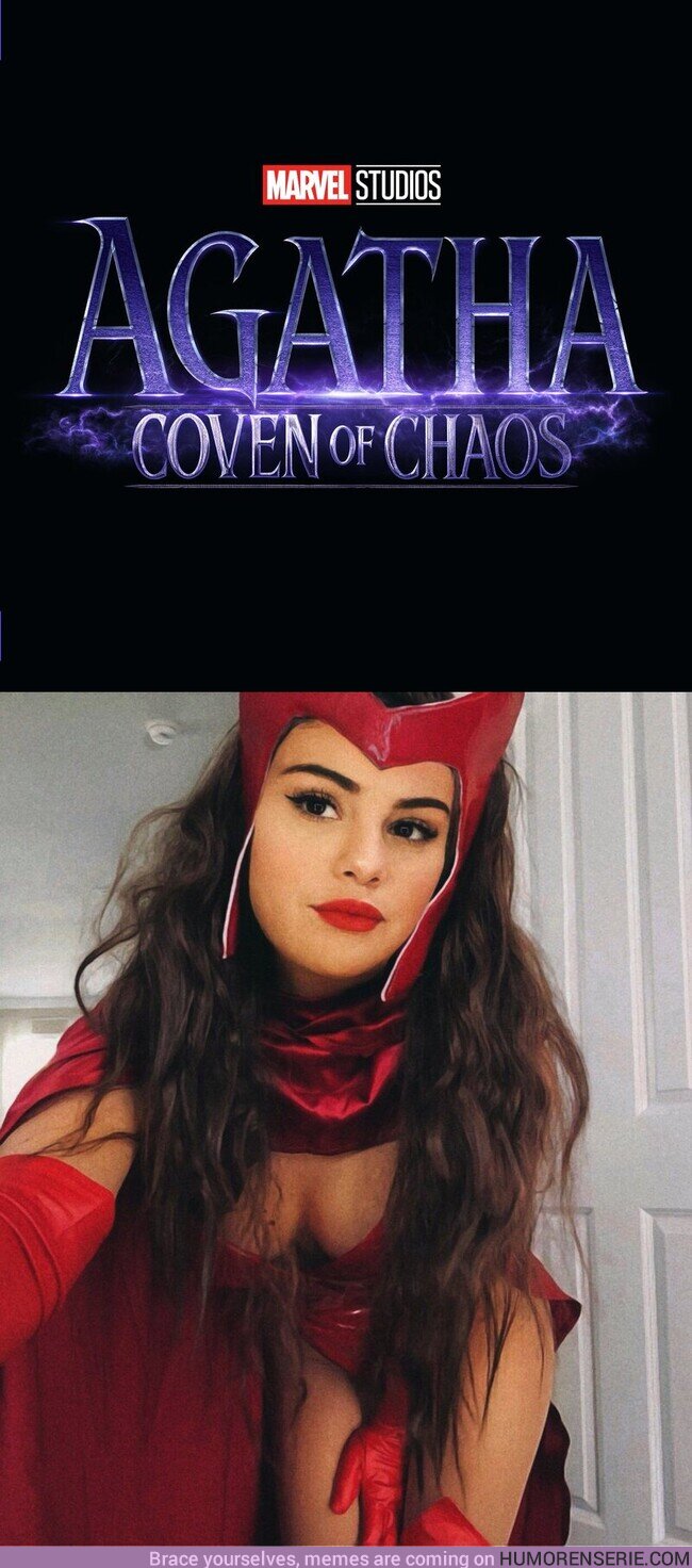 118571 - Se rumorea que Selena Gomez podría tener un breve cameo en el episodio musical de Agatha: Coven of Chaos, por @AgentedeMarvel_