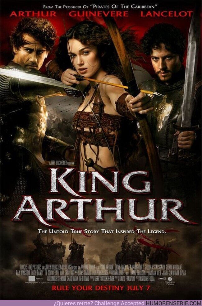 118860 - Que poco se habla de 'King Arthur, y menudo peliculón de aventuras me parece